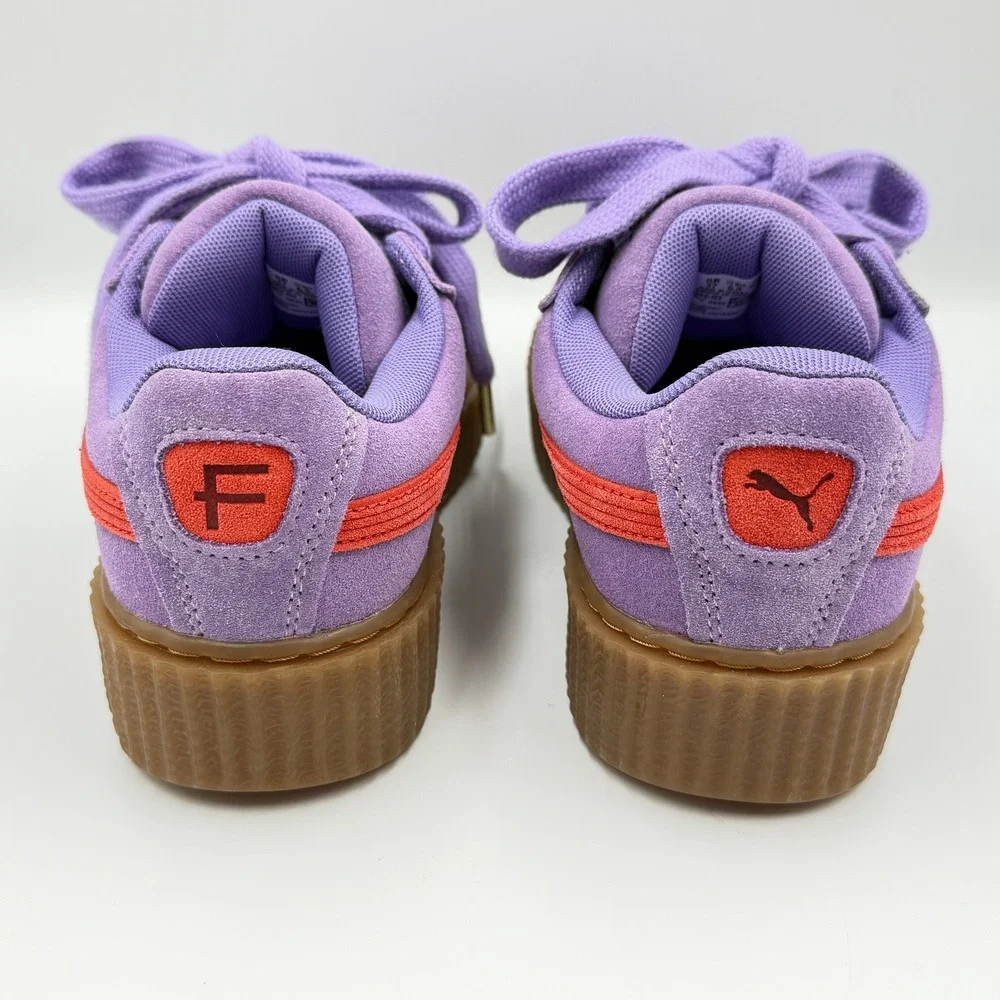 Puma Fenty Creeper Phatty Women 6.5 Purple Rihanna Suede Platform 399332-03 *NEW